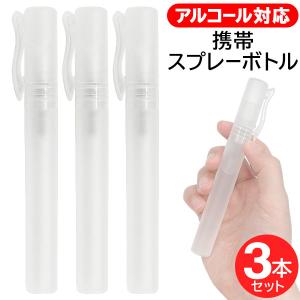 ペン型 携帯用スプレー アトマイザー 3本セット 10mL 空ボトル 詰替え ミニボトル 霧吹き 空容器 スプレーボトル 旅行 送料無料 50K◇ 携帯用ペン型ボトル