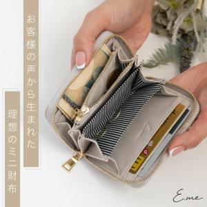 ミニ財布 レディース 財布 二つ折り財布 本革...の詳細画像2