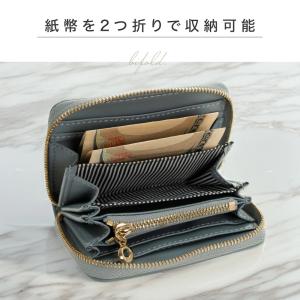 ミニ財布 レディース 財布 二つ折り財布 本革...の詳細画像5