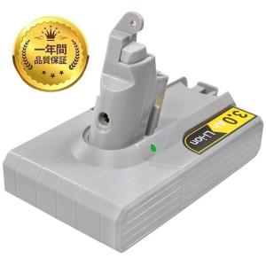 ダイソン dyson V6 互換 バッテリー 21.6V 大容量 3.0Ah 3000mAh DC58 DC59 DC61 DC62 DC72 DC74 対応 大容量 壁掛けブラケット対応 1年保証