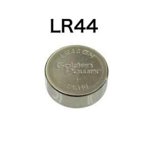 アルカリボタン電池 LR44 2個 ゴールデンパワー製 水銀フリー