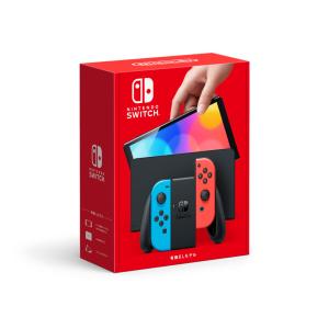 【新品・送料無料】Nintendo Switch (有機ELモデル) HEG-S-KABAA [ネオンブルー・ネオンレッド]