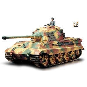 タミヤ （56017） 1/16RC キングタイガー （ヘンシェル砲塔） フルオペレーション 未組立 電動ラジコン｜topgear-web