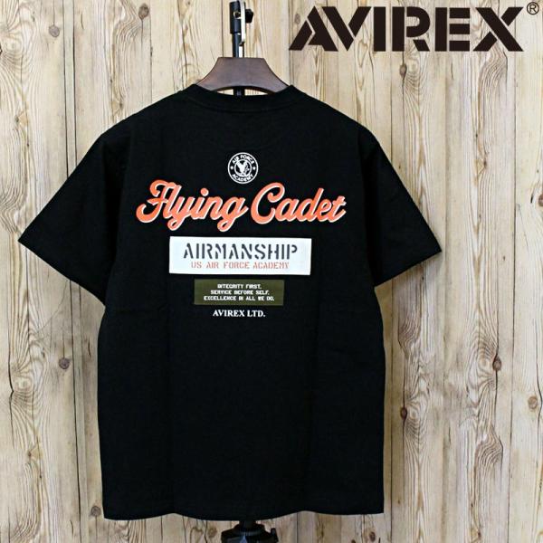 AVIREX アヴィレックス CADET PATCH T-SHIRT 半袖Tシャツ 783-5134...