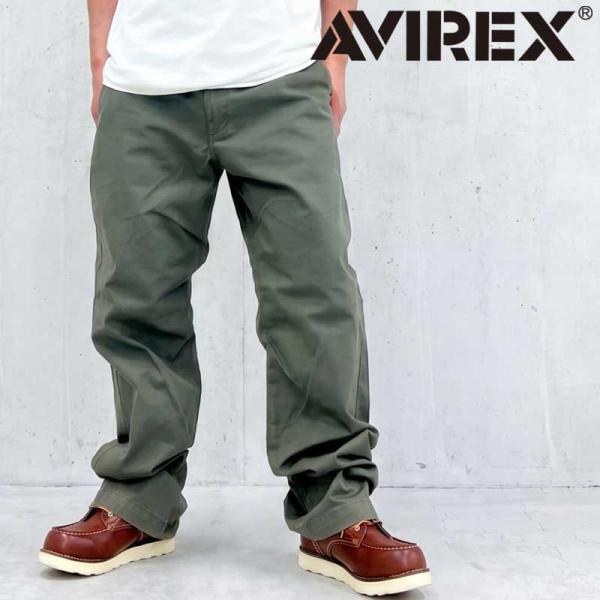 AVIREX アヴィレックス BASIC OFFICER PANTS ベーシック オフィサー パンツ...
