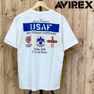 AVIREX アヴィレックス USAF THUNDERBIRDS 半袖Tシャツ トップス メンズブランド｜topism