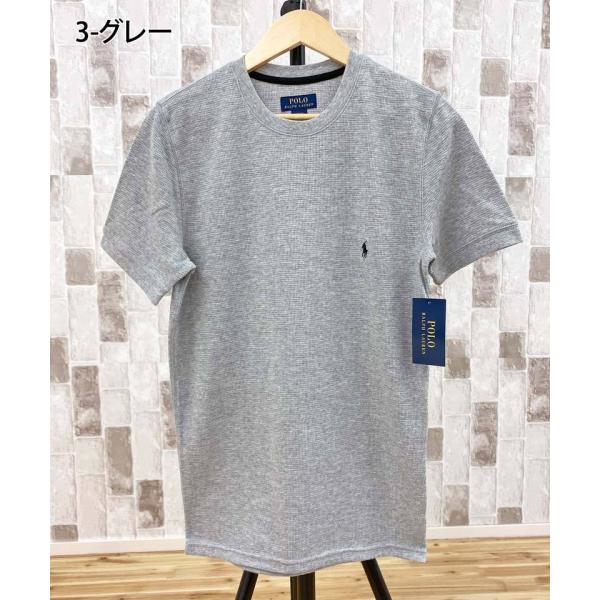 POLO RALPH LAUREN ポロ ラルフローレン サーマル ワッフル クルーネック 半袖 T...