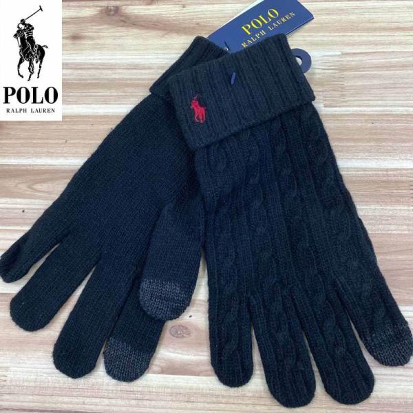 POLO RALPH LAUREN ポロ ラルフローレン ポニー ワンポイント 刺繍 ケーブル編み ...