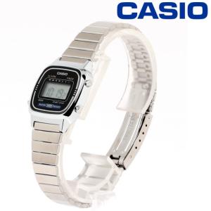 CASIO カシオ スタンダード スクエア レディース デジタルウォッチ チープカシオ 腕時計 LA670WD-1｜topism