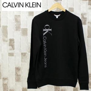 Calvin Klein カルバンクライン CK モノグラクロゴ クルーネックスウェット トレーナー プルオーバー メンズ ブランド｜topism