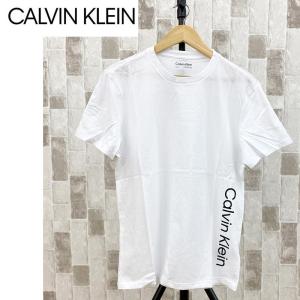 Calvin Klein カルバンクライン CK サイドシームロゴクルーネックTシャツ｜topism