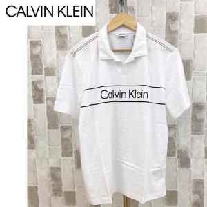 Calvin Klein カルバンクライン CK スラブブロックスキッパーポロシャツ｜topism