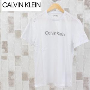 Calvin Klein カルバンクライン CK フロントロゴ クルーネックTシャツ 半袖 Tシャツ トップス｜topism