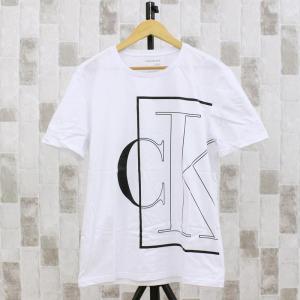 Calvin Klein カルバンクライン Calvin Klein Jeans CK ビッグロゴ クルーネック半袖Tシャツ｜topism