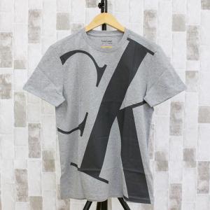 Calvin Klein カルバンクライン CK ビッグロゴ グラフィック クルーネック 半袖 Tシャツ トップス メンズ ブランド｜topism