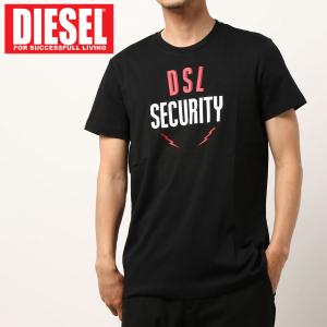 DIESEL ディーゼル SECURITY ロゴプリント 半袖 Tシャツ「T-DIEGOS-N24」メンズ ブランド｜topism