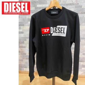 DIESEL（ディーゼル） ロゴグラフィック プリント クルーネック