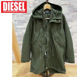 DIESEL ディーゼル モッズコート ミリタリージャケット 3WAY 中綿ライナー付き R-KIIBI メンズ ブランド｜topism