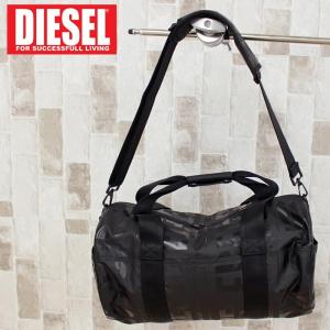 DIESEL ディーゼル ボストンバッグ ドラムバッグ ダッフル 2wayショルダーバッグ 旅行バッグ 大容量 トラベルバッグ 男女兼用 メンズ プレゼント ギフト｜topism