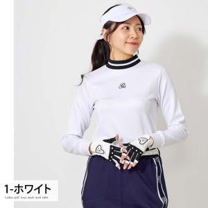 ゴルフウェア レディース モックネック gs ...の詳細画像3