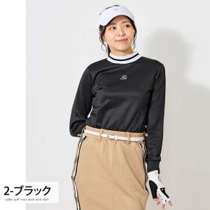 ゴルフウェア レディース モックネック gs ...の詳細画像5