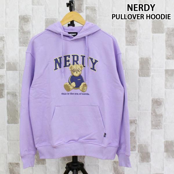 NERDY ノルディ クレバーネディプルオーバーフーディ CLEVER NEDDY PULLOVER...