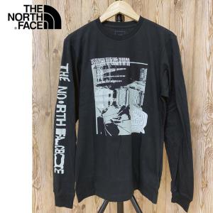 THE NORTH FACE ザ ノースフェイス グラフィックプリント クルーネックロングTシャツ WARPED TYPE GRAPHIC L/S TEE｜topism
