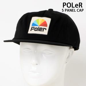 POLeR ポーラー 5パネル トーンハット キャップ POLER TONE HAT 帽子 キャップ｜topism