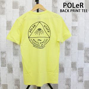 POLeR ポーラー シーカー 半袖 バックプリント Tシャツ SEEKER TEE トップス ロゴT 綿 コットン ロゴ メンズ アウトドア ブランド｜topism