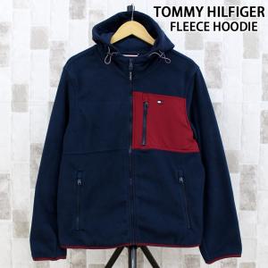 TOMMY HILFIGER トミー ヒルフィガー メディアフリースパーカー MIXED MEDIA FLEECE HOODY 長袖 ジップアップ ロゴ トップス メンズ ブランド｜topism