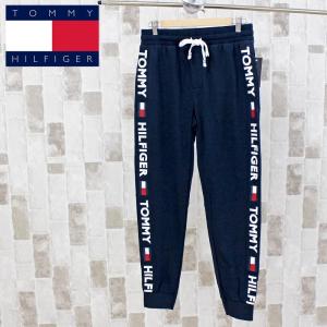 TOMMY HILFIGER トミー ヒルフィガー サイドロゴ スウェットパンツ ジョガーパンツ 09T3753 メンズ ブランド｜topism