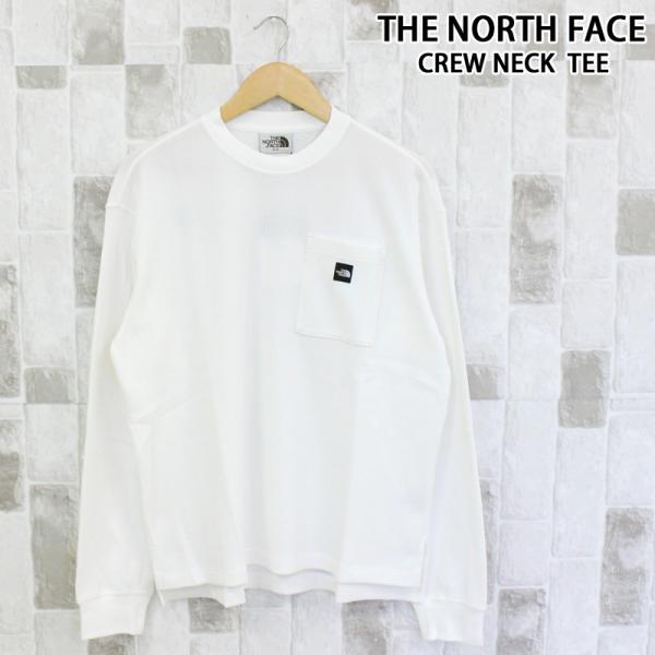 THE NORTH FACE ザ ノースフェイス ワンポイントポケット ワッフル ロングスリーブTシ...