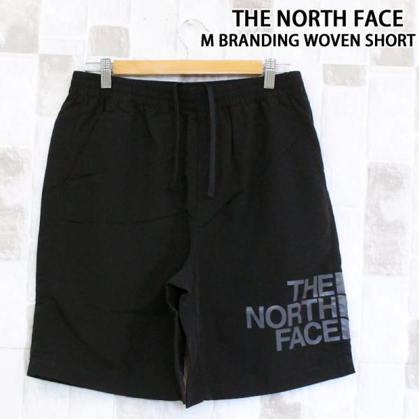 THE NORTH FACE ザ ノースフェイス TNF ブランディング ウーブン ショートパンツ-...