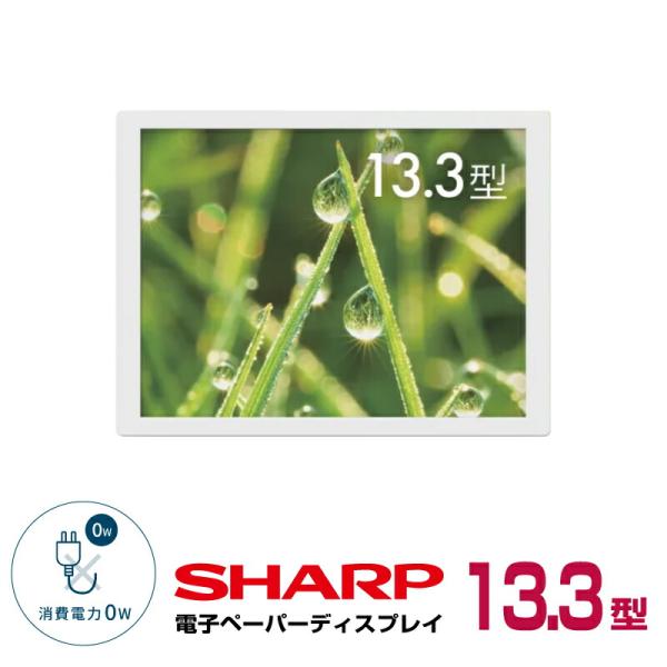 シャープ カラー電子ペーパーディスプレイ 13.3型 EP-C131 本体 SHARP