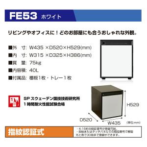 【搬入設置料金込み】指紋認証式 耐火金庫 ダイ...の詳細画像1