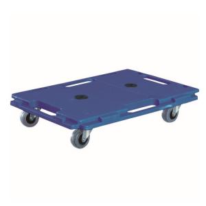 車上渡し】金沢車輌 台車 6輪カートラック フットブレーキ付 SH-29CR