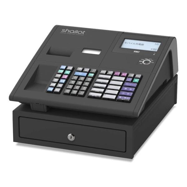 レジスター 本体 東芝テック TEC MA-700-B-R ブラック TEC  小型 2シート