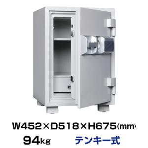 予約受付(3月下旬入荷予定)ダイヤセーフ 耐火金庫 MEK68-DX テンキー式 94kg
