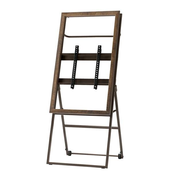 木製サイネージスタンド 42-43インチ対応 CVL シュバレット21 ウッドブラウン (SS-CV...