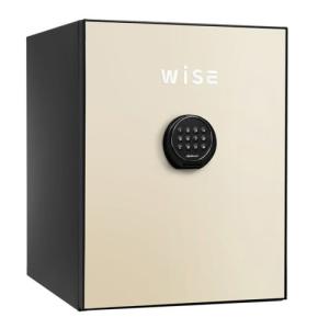 搬入設置料金込 ディプロマット WISE クリーム WS500ALC 中型耐火金庫 テンキータイプ 65kg