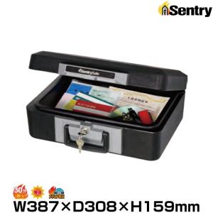 セントリー sentry 1160BK ポータブル型耐火保管庫 フラットキー式 7.2kg