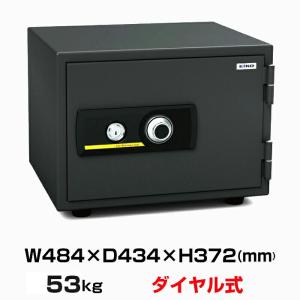 エーコー（EIKO） 【軒先渡し】ダイヤル式 耐火金庫 BES-8 重量25kg 準