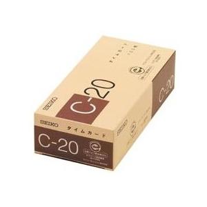 SEIKO セイコー タイムカード C20カード 100枚