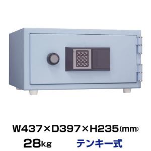【車上渡し】日本アイエスケイ 耐火金庫 CPS-30T スカイブルー テンキー式 日本製 28kg｜topjapan