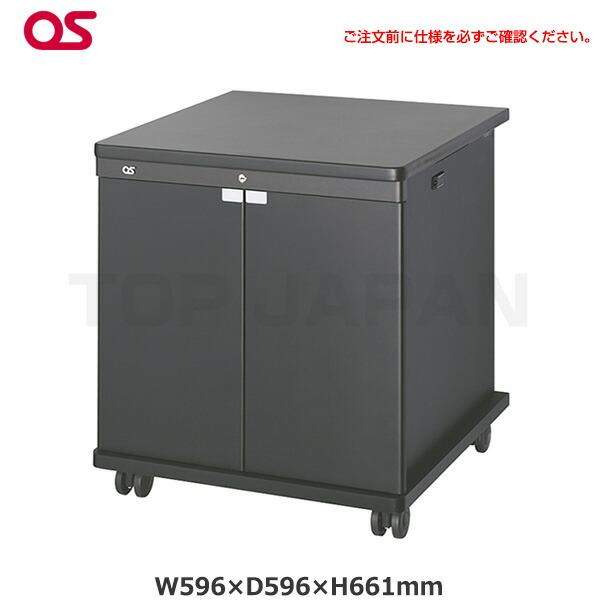 【軒先渡し】OS オーエス製 AVキャビネット ノーマル（棚板タイプ）700タイプ キャスターΦ60...