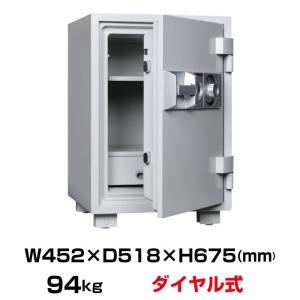 ダイヤセーフ ダイヤル式 耐火金庫 DT68-DX 94kg 準耐火時間1時間｜topjapan