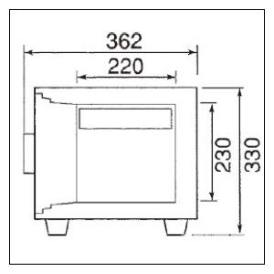 ダイヤセーフ 耐火金庫 DW30-1 2キー式...の詳細画像2