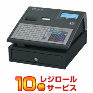 レジスター 本体 東芝テック TEC FS-700 本体 ブラック タッチキー  小型 2シート レジロール10巻サービス｜topjapan