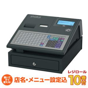 【店名・メニュー設定込み】レジスター 東芝テック FS-700-B-R ブラック TEC レジロール10巻サービス！｜topjapan