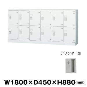 18人用ダイヤルロッカー　豊國工業　GLK-Ｄ18Ｔ 豊國工業 多目的用ロッカー GLK-D18T ホワイトグレー 浅型 ダイヤル錠